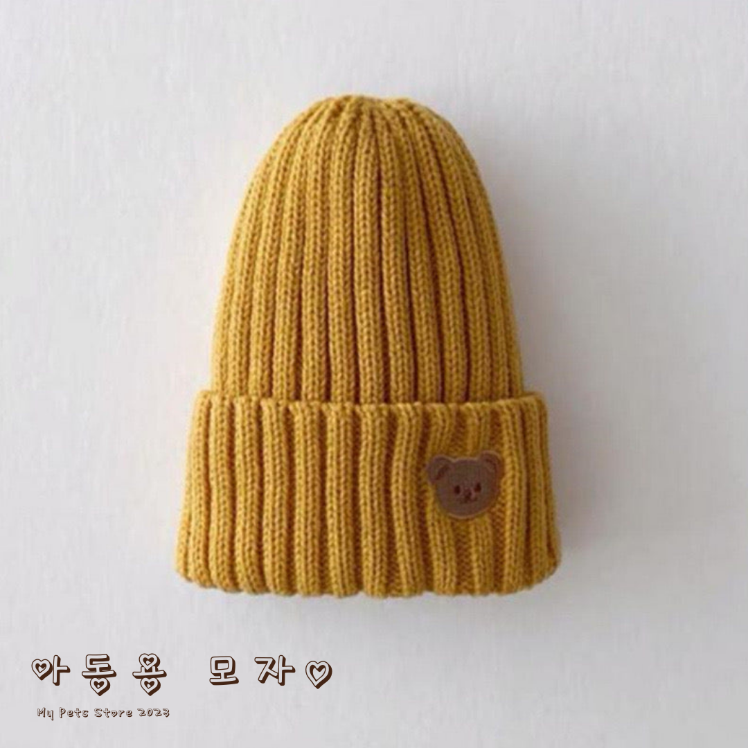 【Hats】熊ちゃん ニット帽