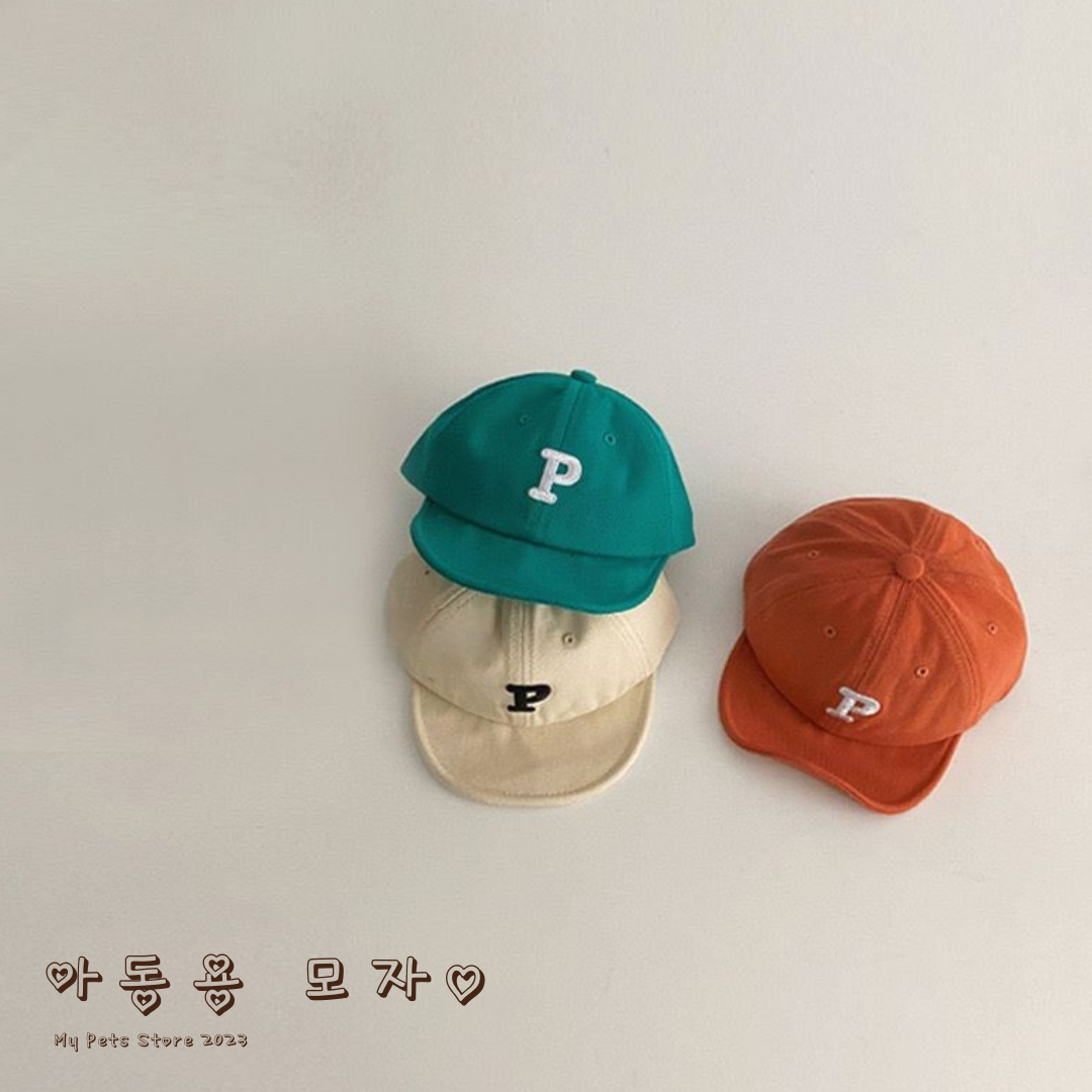 【Hats】ロゴ キッズキャップ  6色