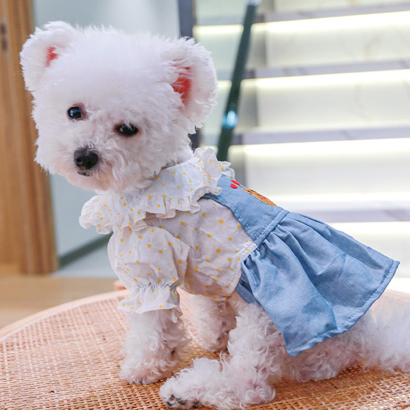 【ペット服】可愛い春新作かわいい犬服 （小型犬/中型犬/大型犬）P0285