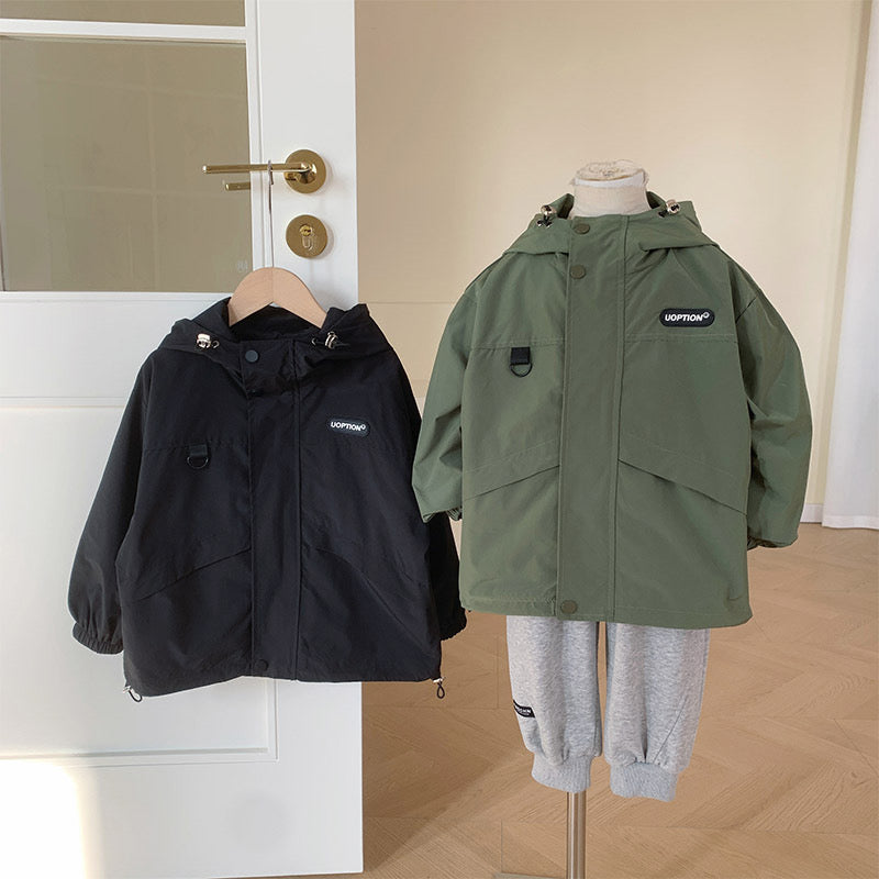 【Clothes】フード付きコート マウンテンパーカー ジャケット