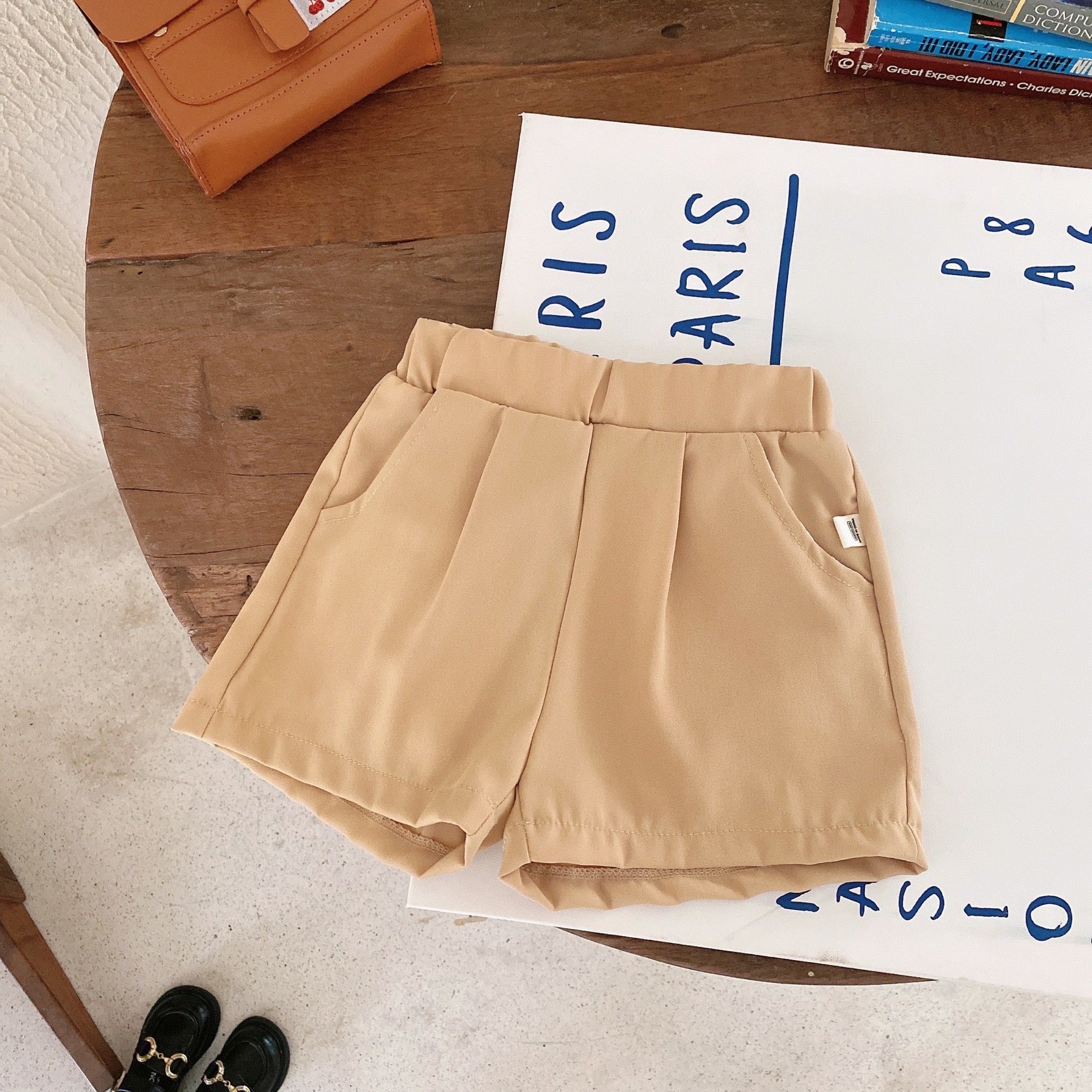 【Clothes】熊ちゃん 上下セットアップ  シャツ ショートパンツ スカート